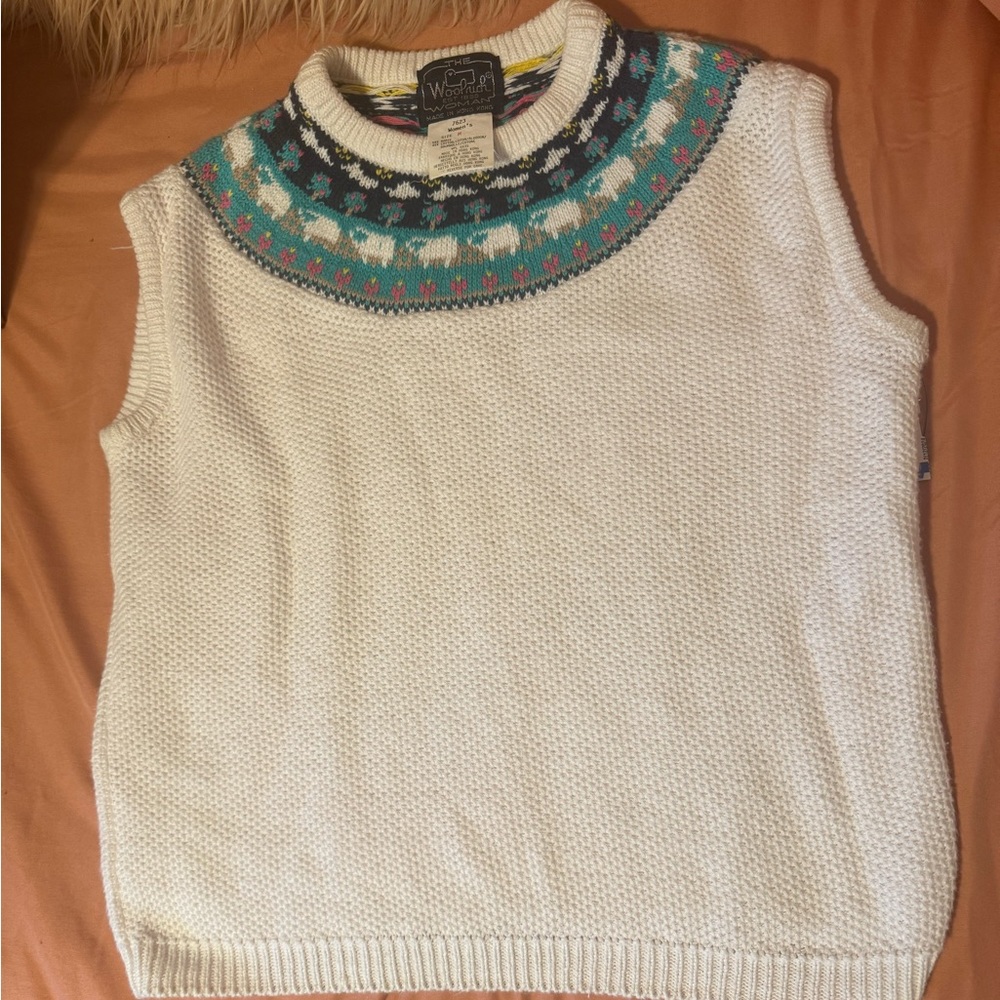 Vintage Women’s Woolrich sweater vest